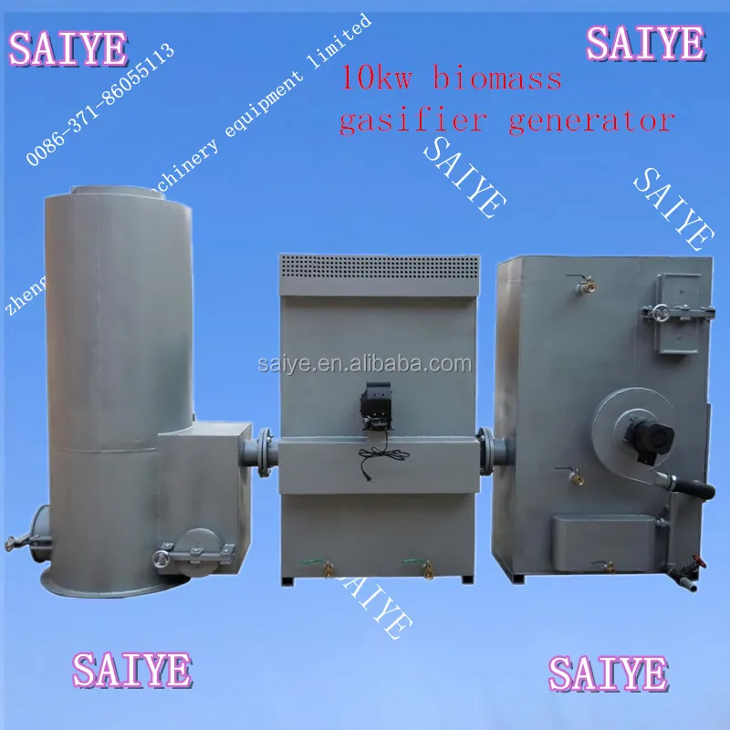 hot sale 10kw biomass gasifier generator