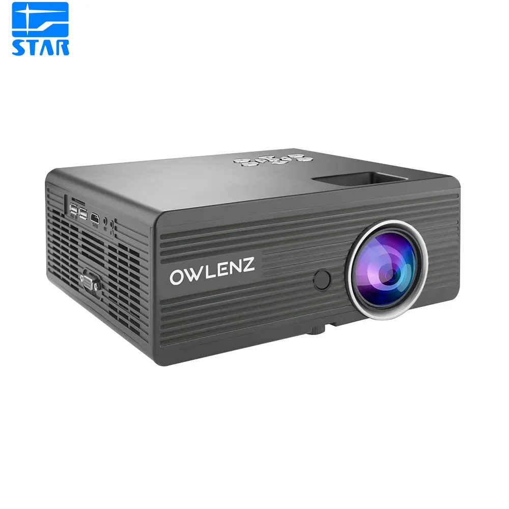 2300 люмен Full HD проекторов для домашнего кинотеатра с Контрастность 1000:1 HDMI USB SD AV VGA для домашнего кинотеатра видео