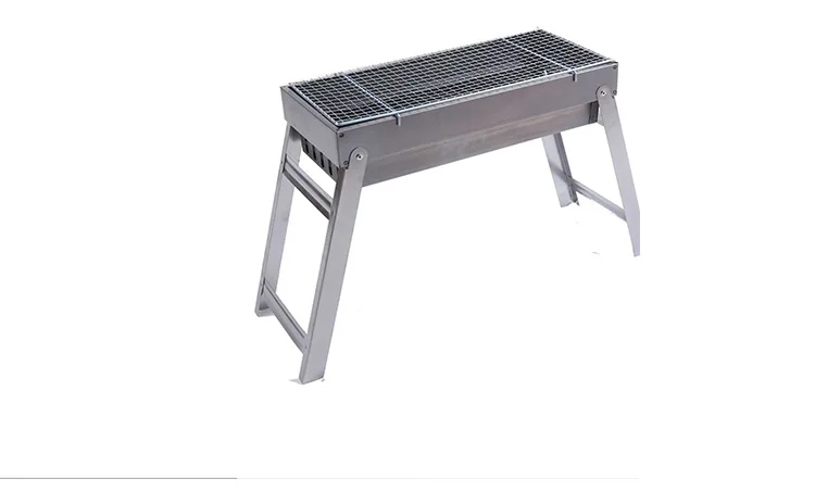 Unique large portable steel charcoal built in barbecues bbq machine grills