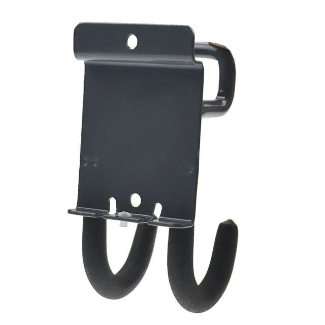 Garage storage slat wall mounted tools metal hook hanger double J hooks
