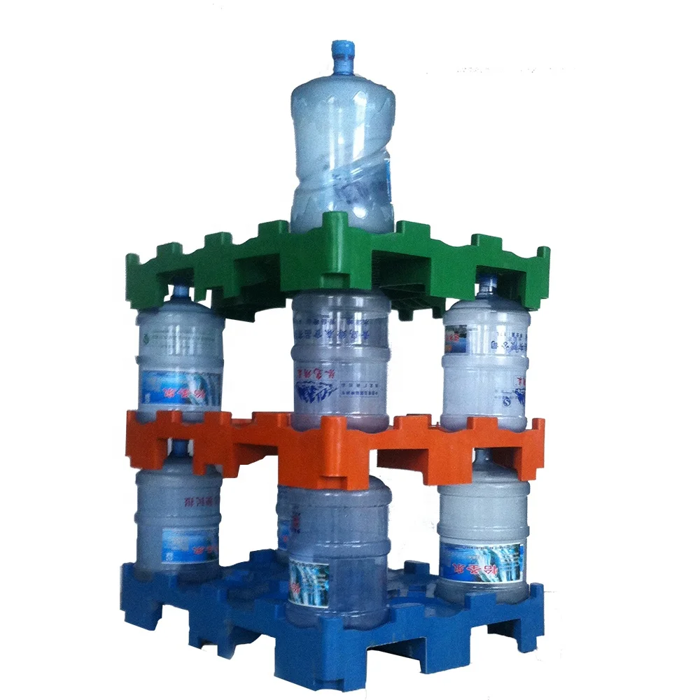 240 Kg Load 12pcs  5 Gallon Bottles Drinking Water Bucket Pallet