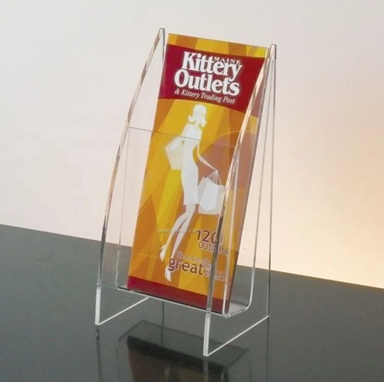 High quality acrylic menu stand/A4 Acrylic Poster Menu Holder wholesale