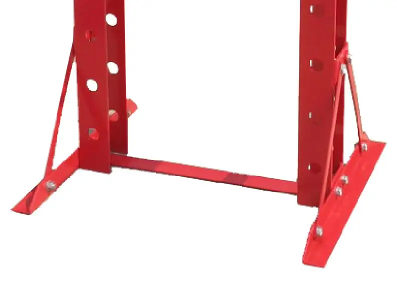 
20T CE-certificated H frame air/hydraulic shop press with movable ram and gauge 