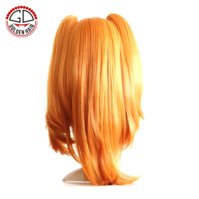 
Beauty High Quality Factory Price Heat Resistant Sailor Moon Cosplay Wig Yellow Anime Wig 