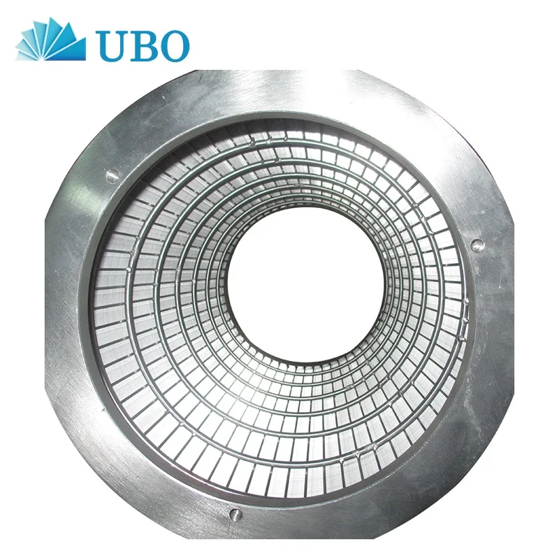 Stainless steel wedge wire screen aquaculture rotary drum vacuum filter for Koi Pond
