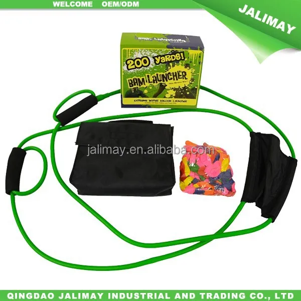 200 yards Three Person Water Balloon Bomb Launcher Toy Slingshot