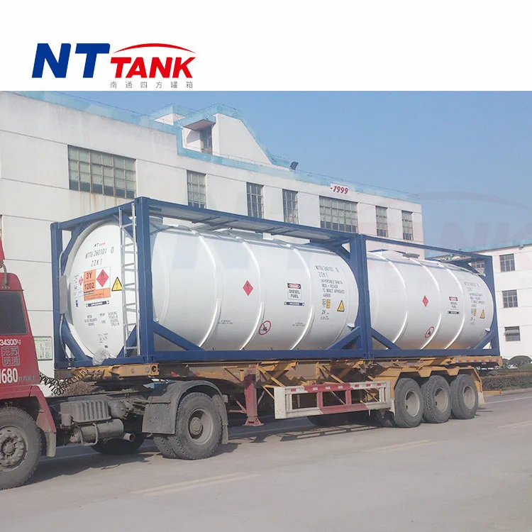 
Provide OEM service ISO transport liquid diesel tank container 