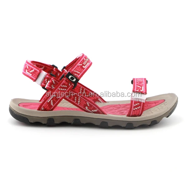 2016 new design customized lady beach sandals