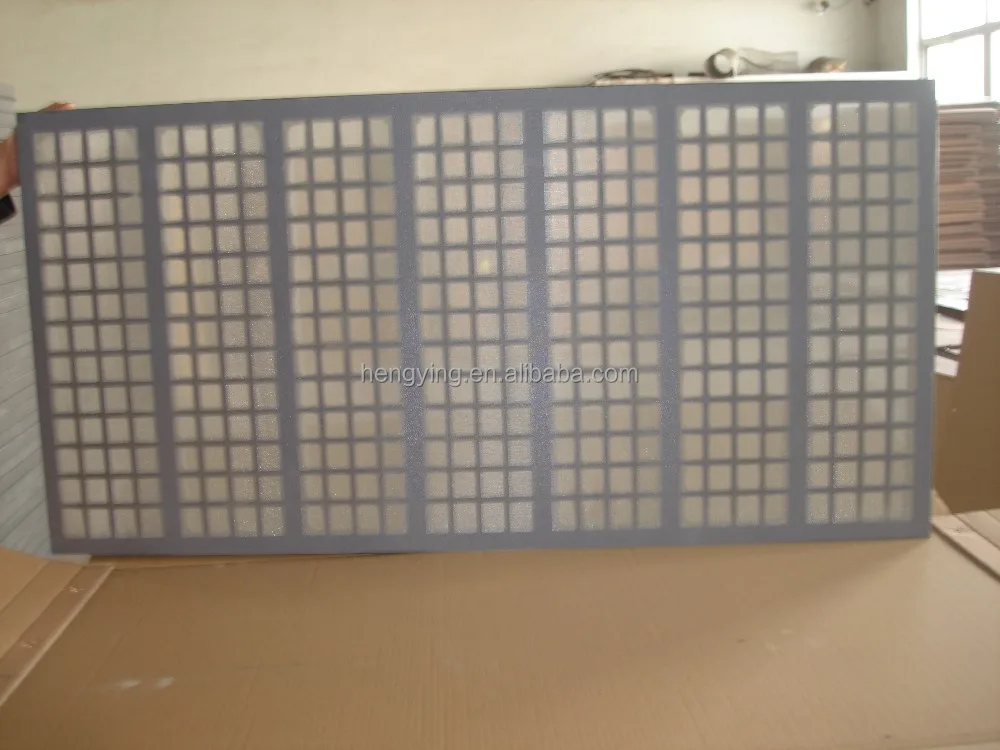 swaco mongoose Steel frame screens 585*1165mm / brandt 635*1250mm /brandt vsm 300 Shale Shaker Screen