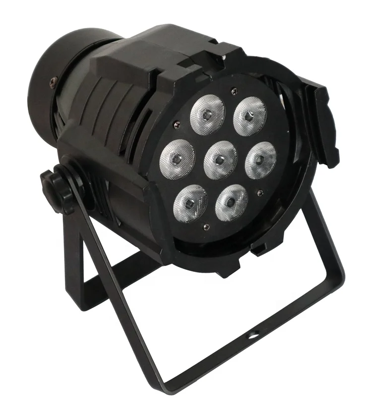 7x12Watt 7x12 Watt 4-in-1 Tough Par38 Cans Pro Nightclub DJ KTV Party Truss 7x12W RGBW 4in1 LED Mini Par Light