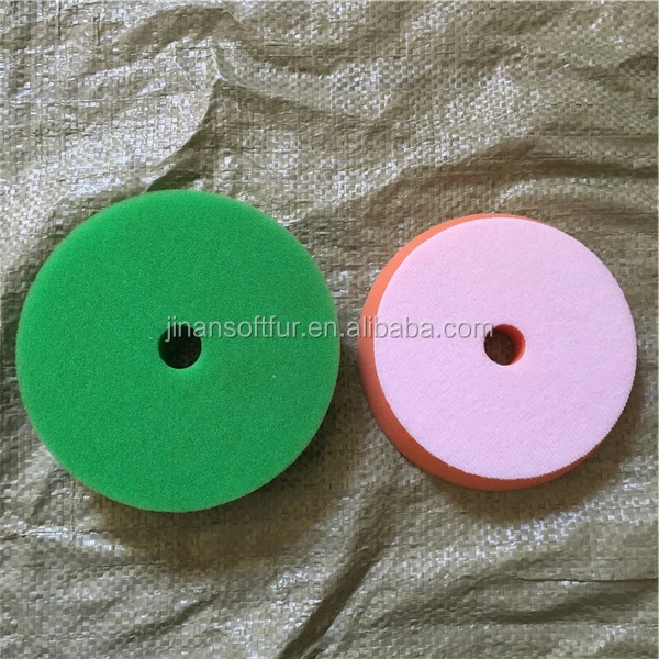5inch Red Car Buffing Sponge Polishing Buffer Pad
