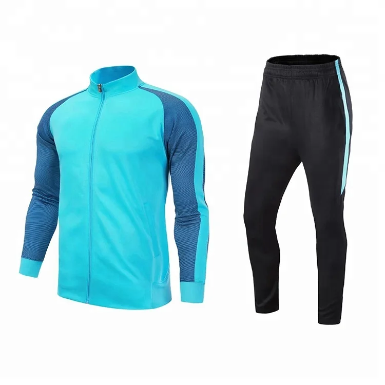 Wholesale custom sports training jacket latest design soccer training tracksuit