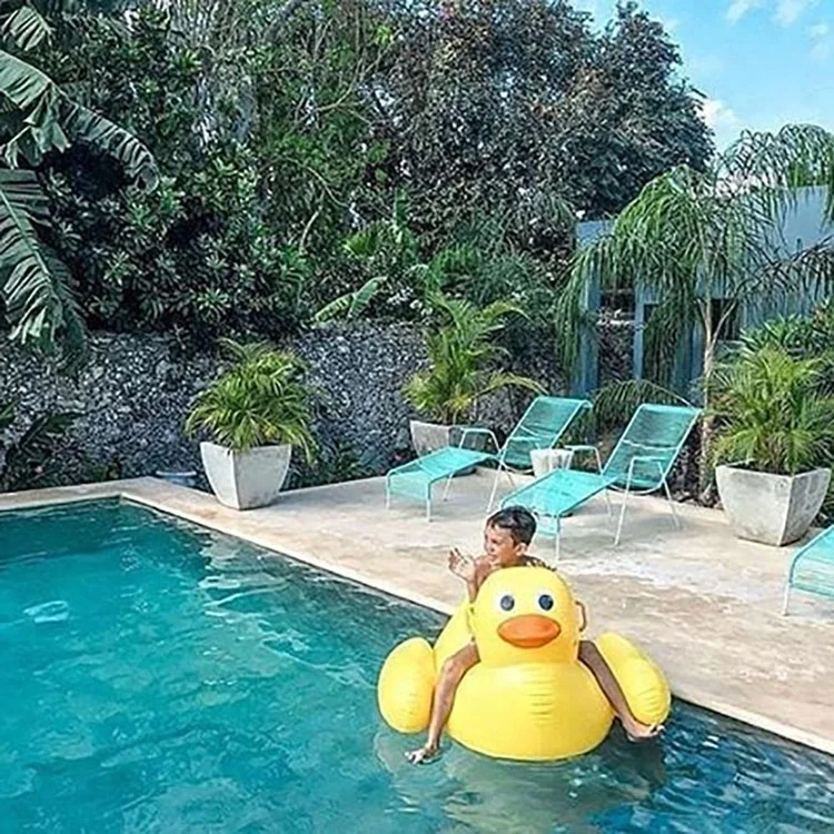 Inflatable duck pool floats swimming pool float