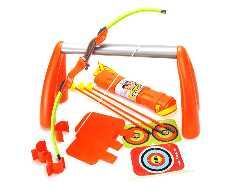 Outdoor gargen sport game archery bow and arrow set toy for kids