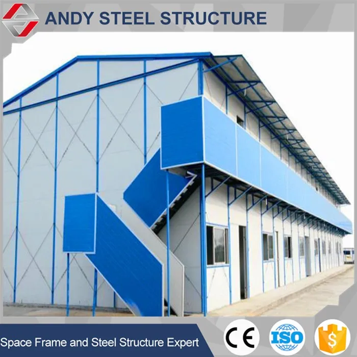 Quick Build Prefabricated Steel Structure House Metal Structure Detachable Container Prefab Building Steel Structure Building