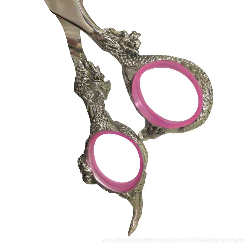 Новый дизайн, китайские ножницы для волос с татуировкой дракона