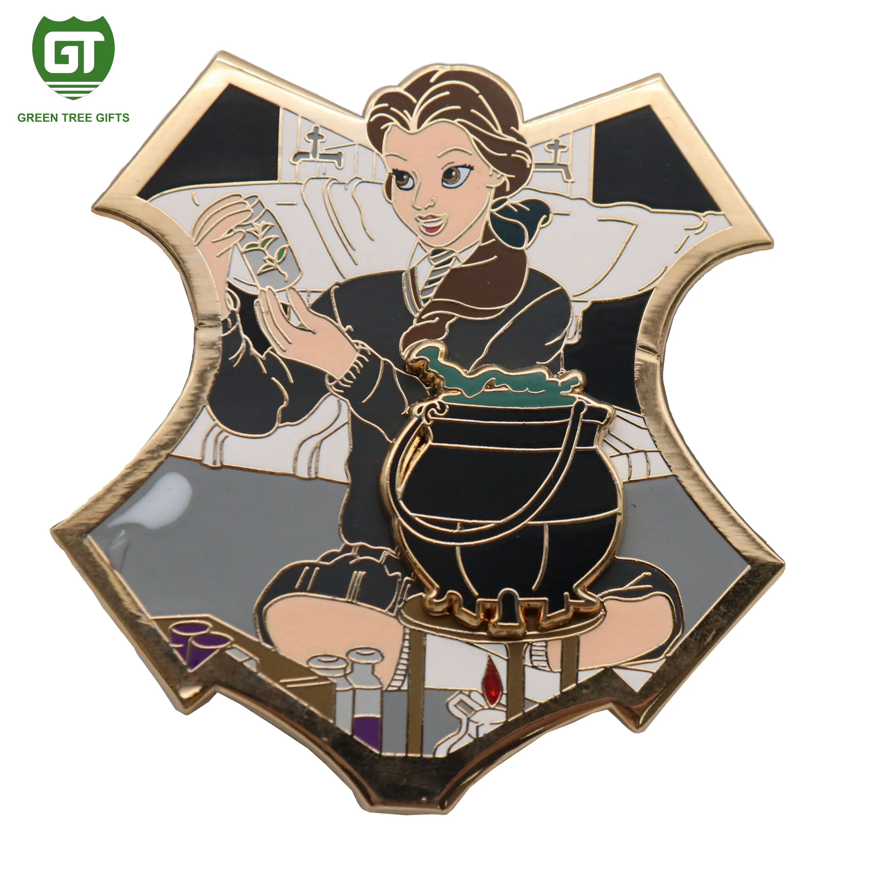 New product smash world series metal lapel pin on pin with butterfly cluth