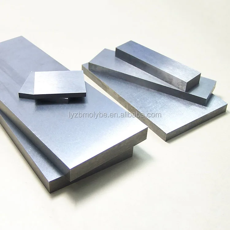 2018 high quality 99.95% pure Molybdenum plate Molybdenum price per kg
