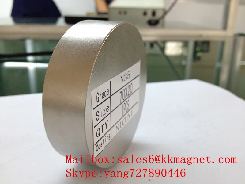 Buy neodymium magnet D-70x20