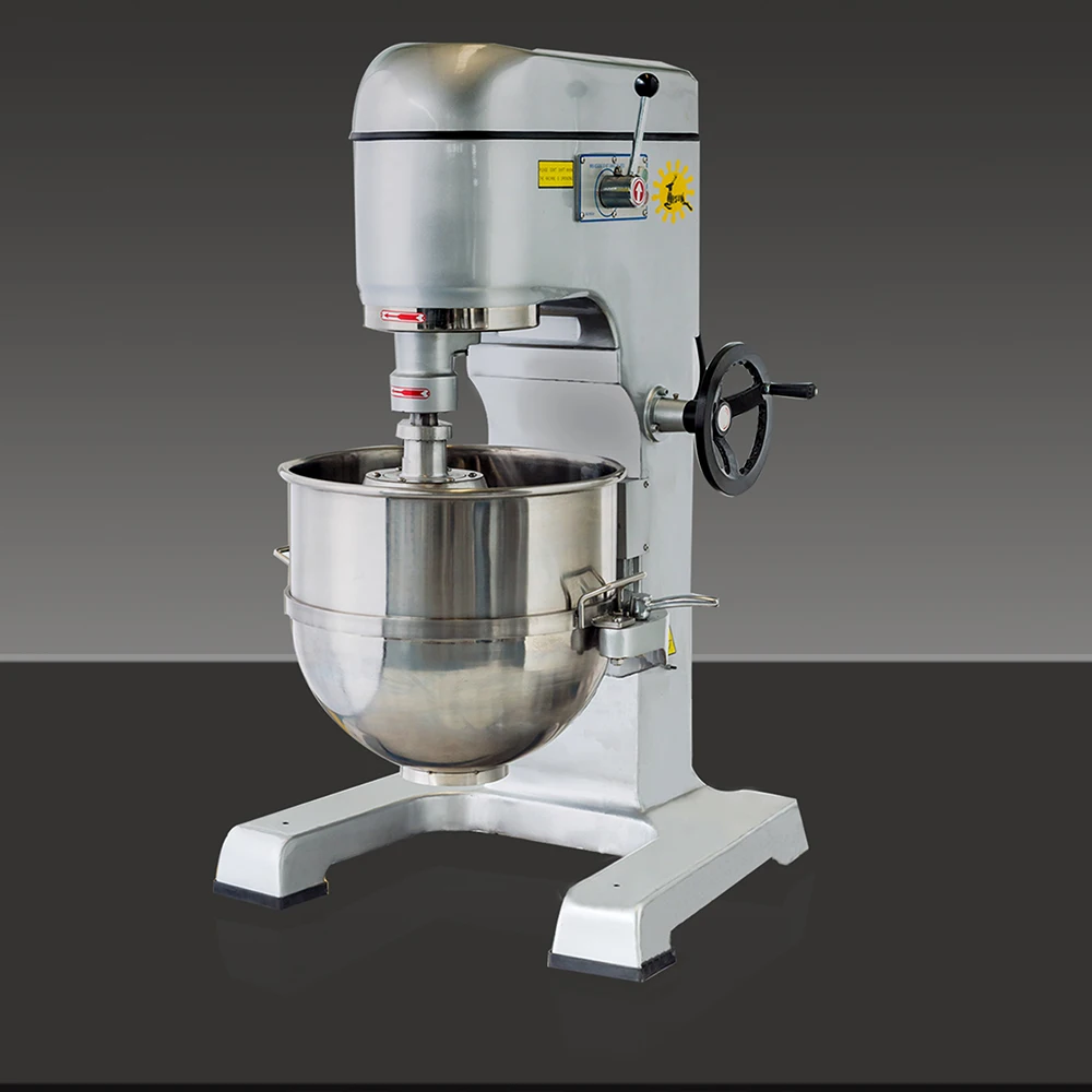 
CE Approved 3 speeds adjustable Industrial bread making machines planetary mixer cake mixer bakery mixer 60L 
