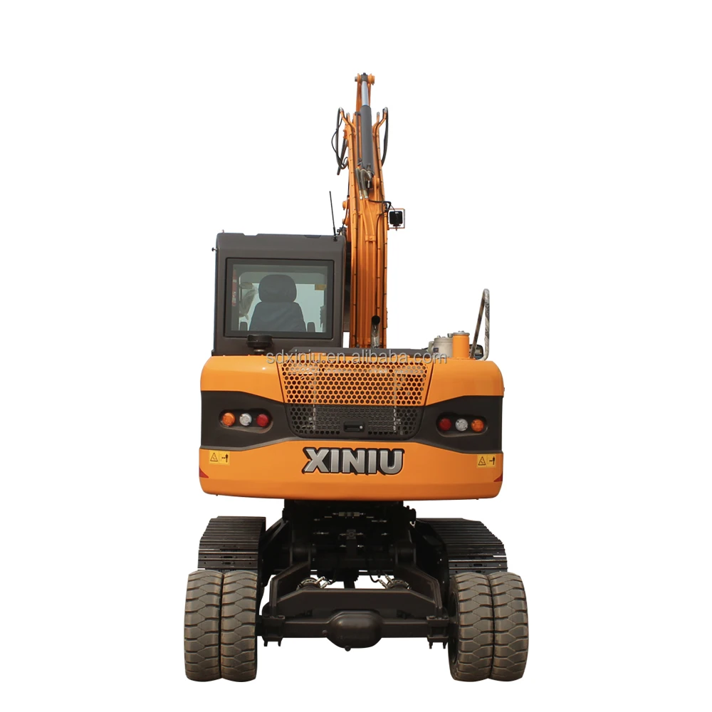 wheel-crawler excavator X8 X9 amphibious excavator patent digger