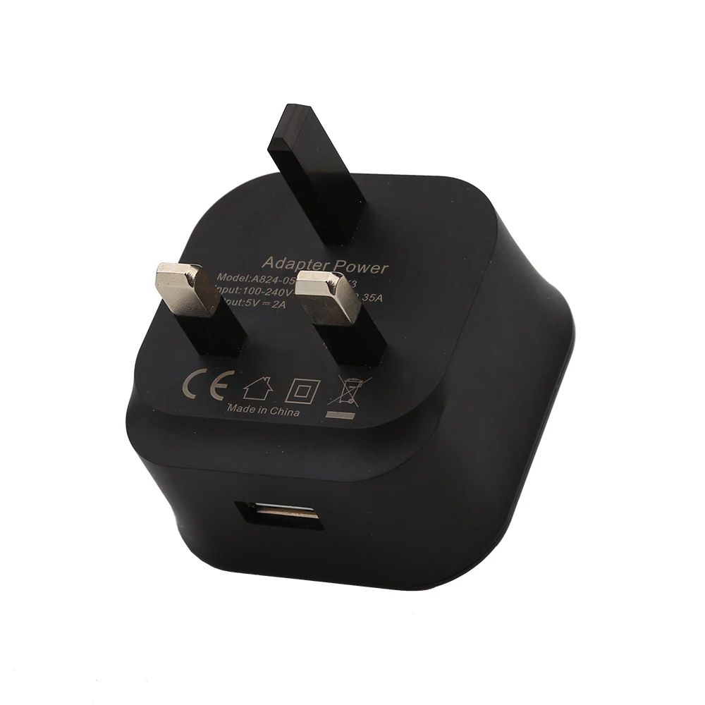 
Popular Usb 5V 2A UK 3 Pin Plug Charger For Android Phone 