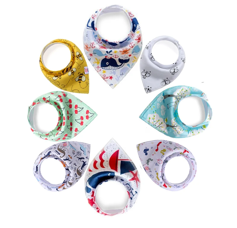 
Infants&Toddlers Age Group and Eco-Friendly Feature Baby Bandana Drool Bibs-Bandana Bibs For Boys 
