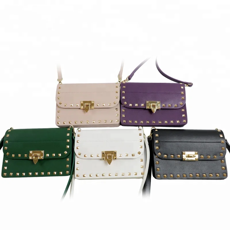 2020 oem ladies PU leather fashion latest accordion handbag crossbody shoulder bag