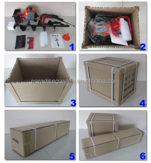 52CC 44F-5 Heavy duty Ground Earth Auger Drill with with 150mm metal blade