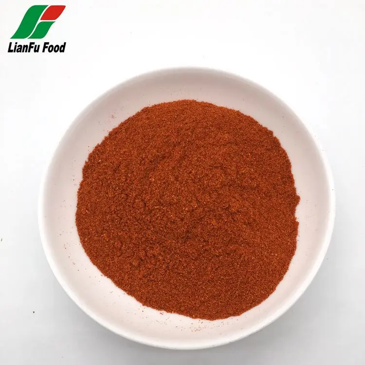 Top Quality 100% Natural Dehydrated red chili powder spice