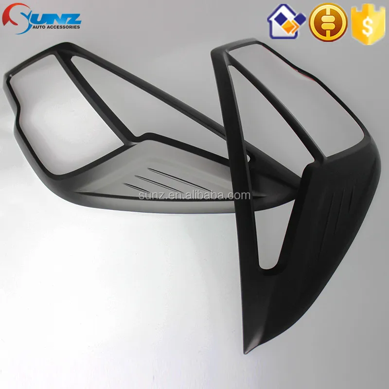 Bset Selling Exterior Accessories Car Lighting Black Head Light Cover For HOLDEN COLORADO 2012-Head Lamp Cover CarAccessories