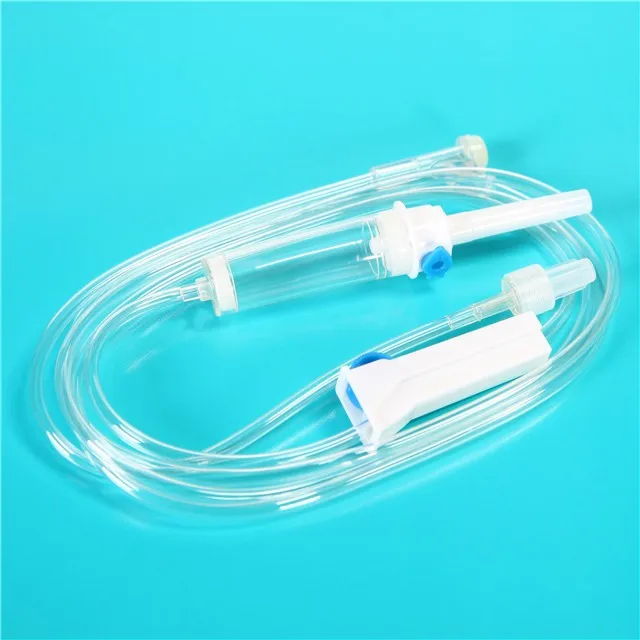 iv infusion set manufacturing machine &burette infusion set  & Factory Price Medical IV Infusion Set