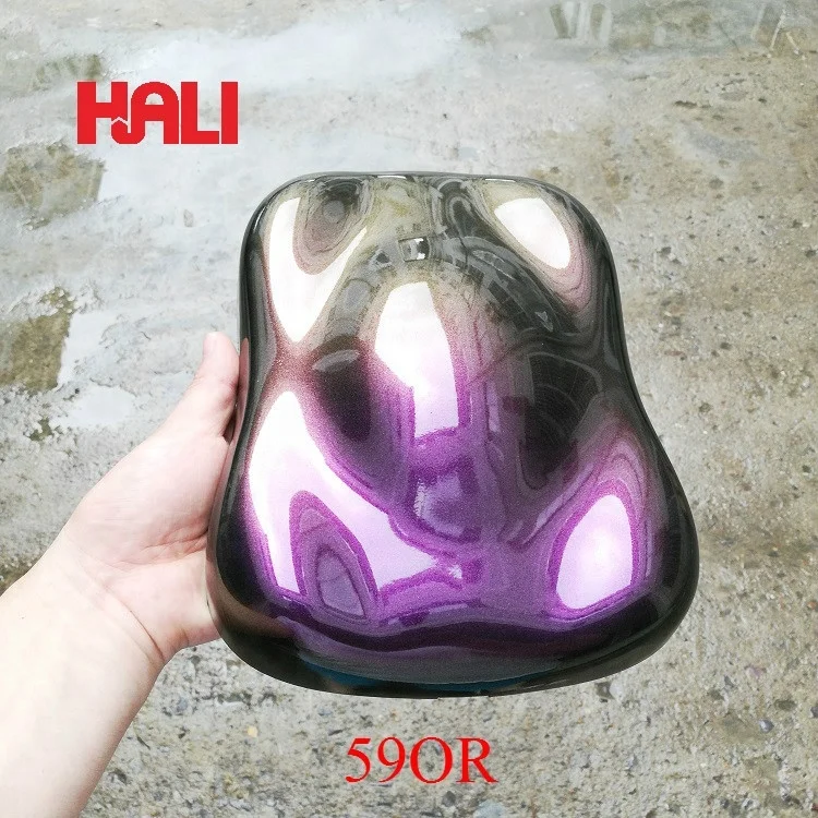 Color shifting pigment chameleon pigment chameleon powder item:59VC color: violet/bluish green effect