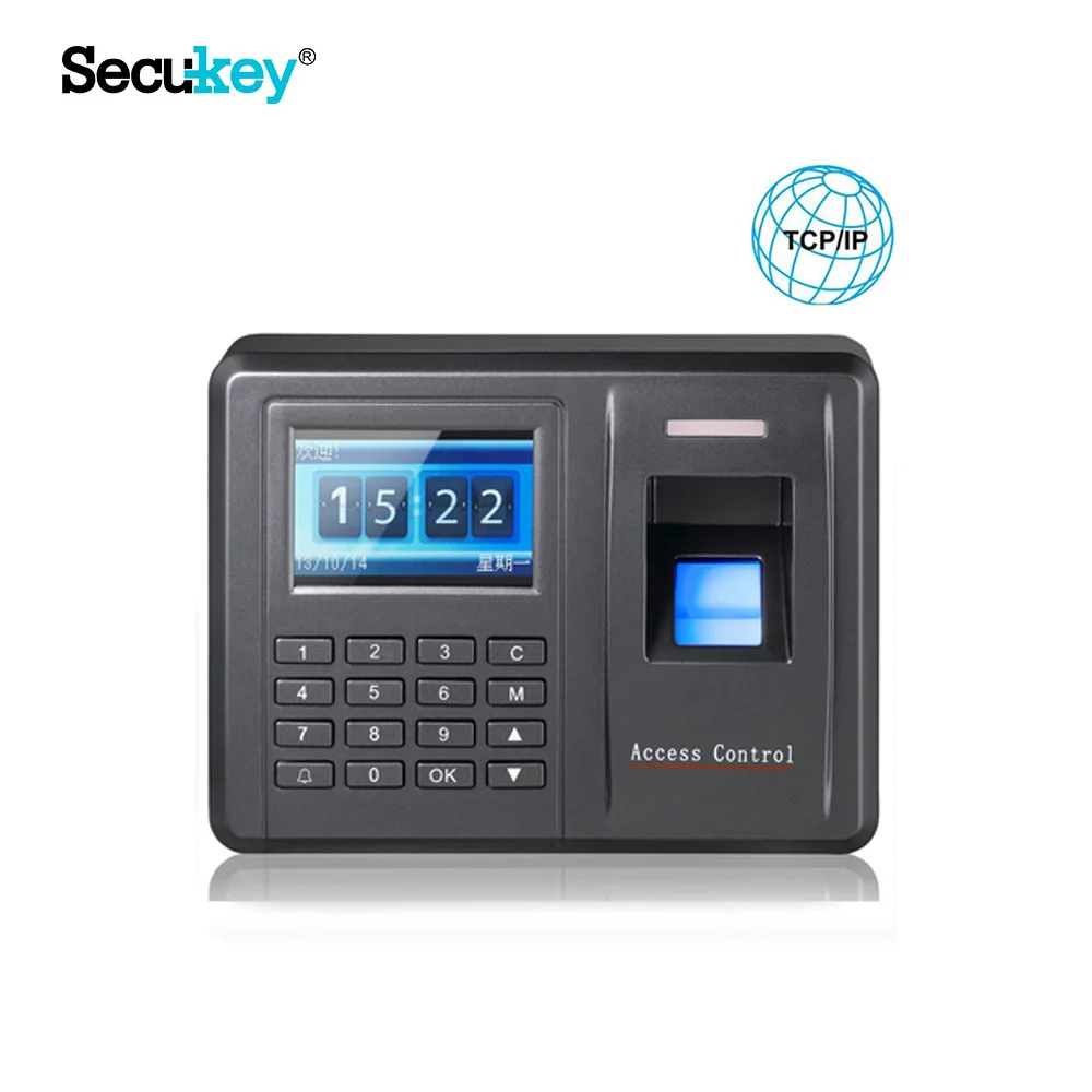 Network biometric reader fingerprint time attendance free software with sdk