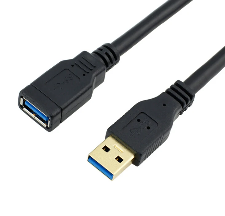 3Ft. (3 Feet) 1m USB 3.0 Extension Extender Cable Cord M/F Standard Type A Male to Female Black