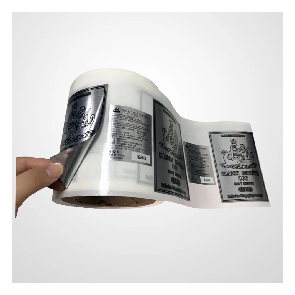 Custom Metal Logo Sticker Aluminium Label For Product