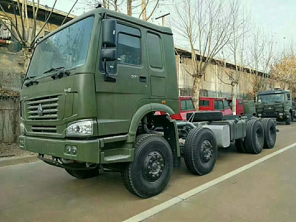 SINOTRUK HOWO high quality tipper for military use dump truck