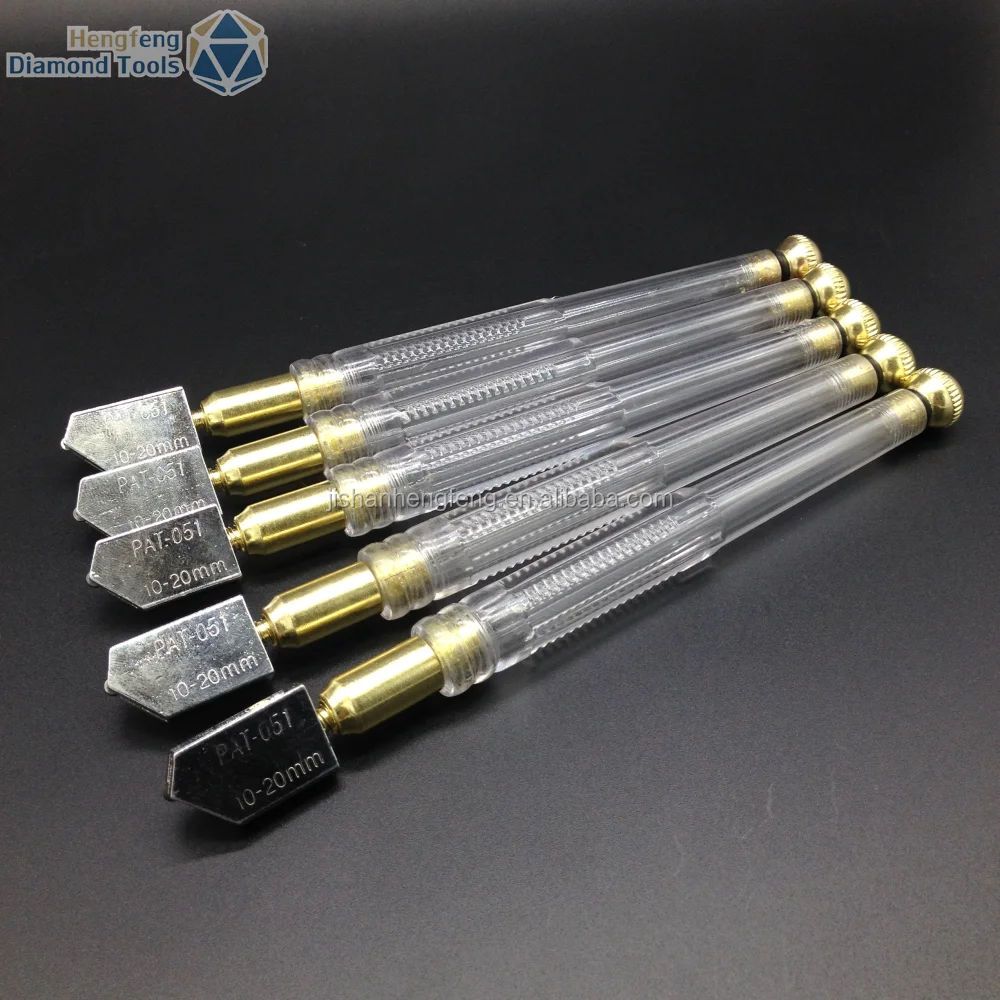 Diamond glass cutter for glass cutting