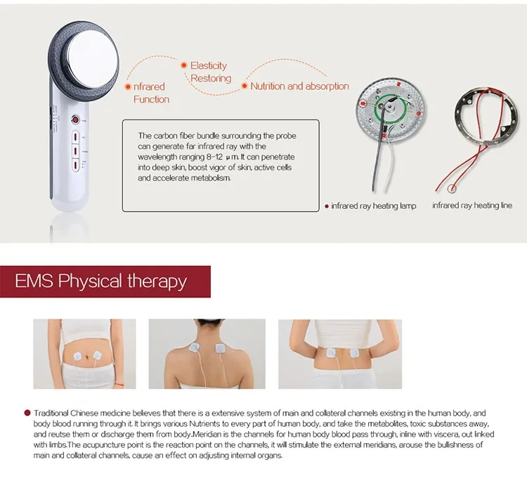 Goodwind cm-4 EMS far infrared ultrasonic body slimming machine (5)