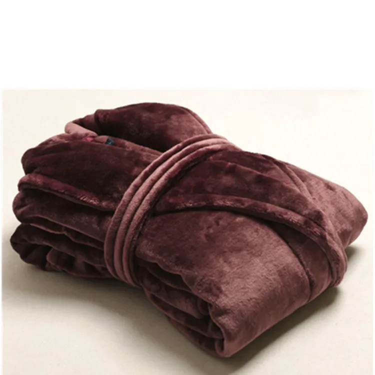 Роскошный мужской банный халат из кораллового флиса, банный халат для отеля, мужской халат, банный халат на заказ, фланелевый Халат с вышивкой для отеля