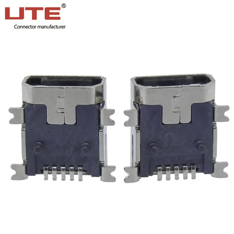 USB 2.0 USB 3.0 TYPE C 5P Female SMT AB Type MINI USB Connector