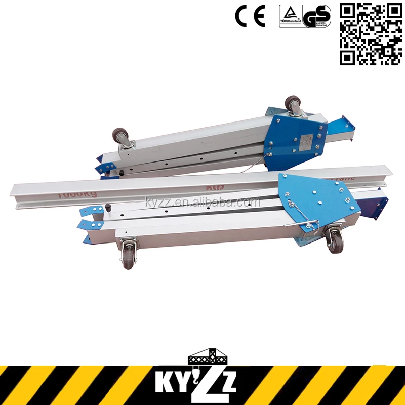 mobile portable marble Granite slabs aluminum gantry crane specification