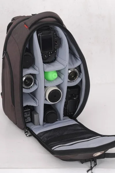 2018 Godspeed Hot Selling Nylon Dslr Camera Bag, Travel Hiking Photo Backpack