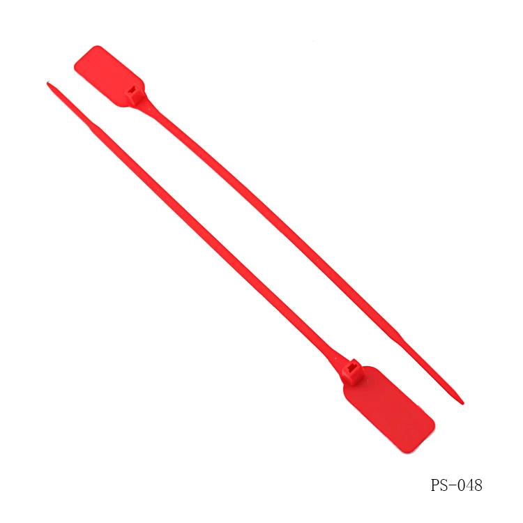 Plastic tag security seals with serial numbers new strong plastic container seal