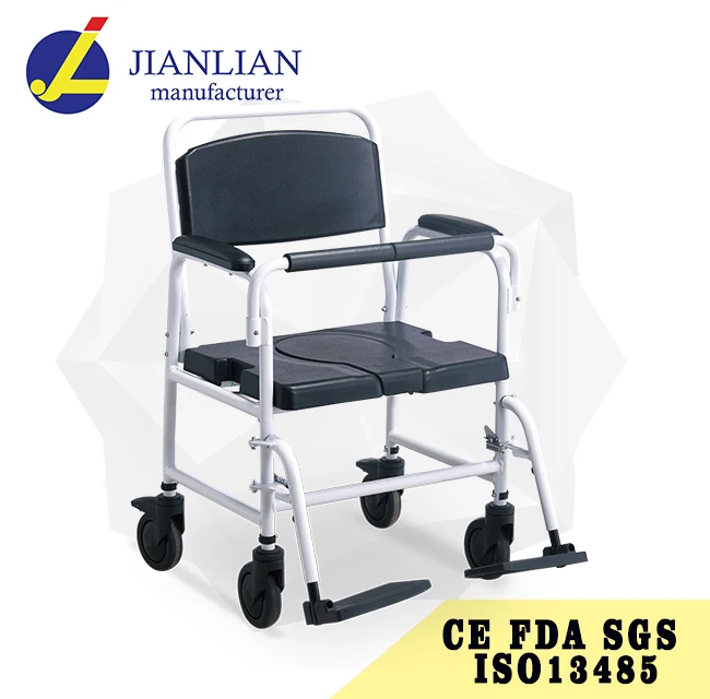 Wholesale Home Care Easy Take Shower Commode Wheelchair for disabled people