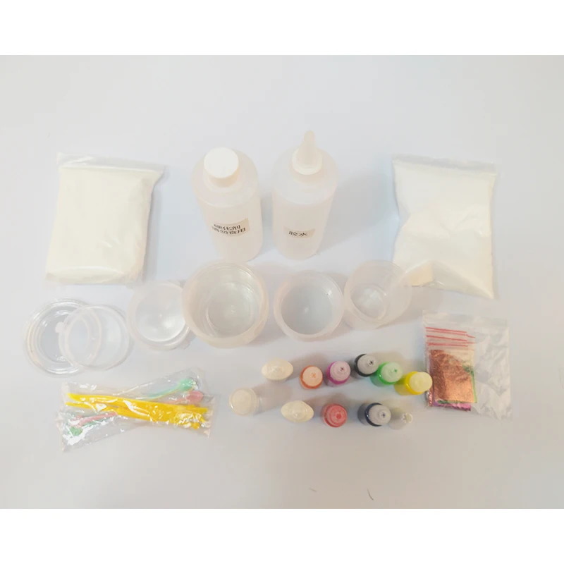 2022 Amazon Hot Selling Galaxy Slime Kit ,Crystal Slime Toy