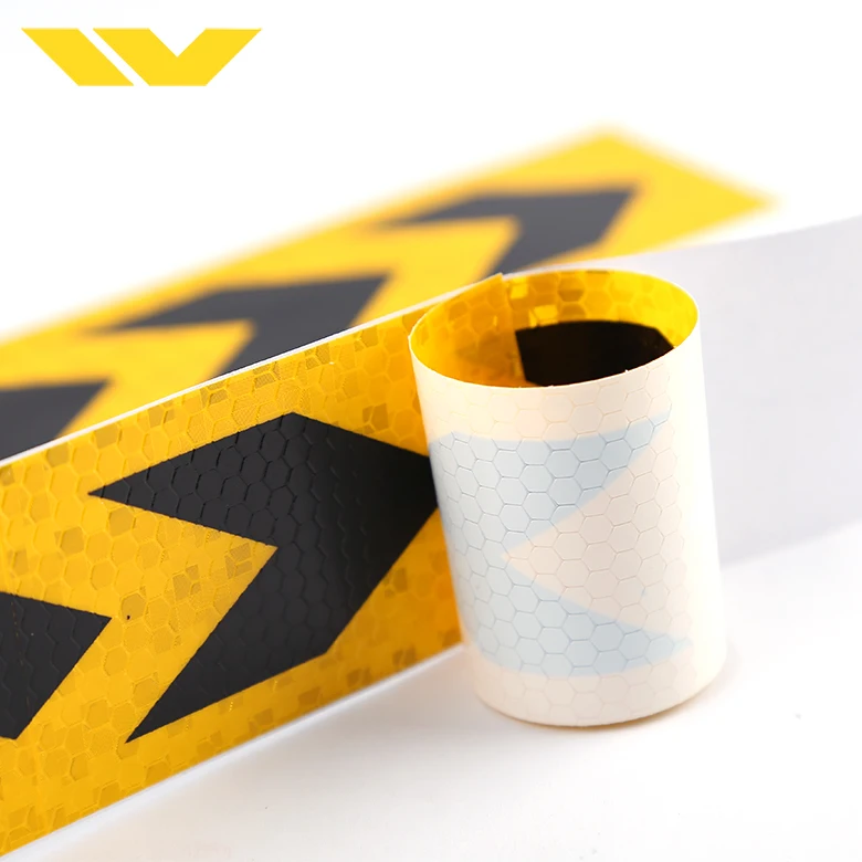 PVC Reflective Vinyl Truck Marking Stickers Reflector Sticker for Car