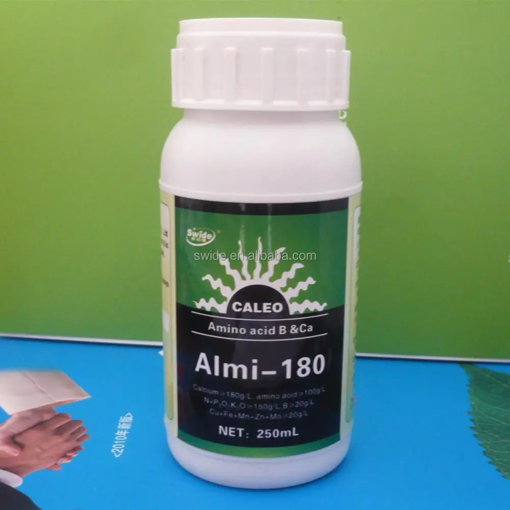 Amino acid boron calcium fertilizer with liquid state