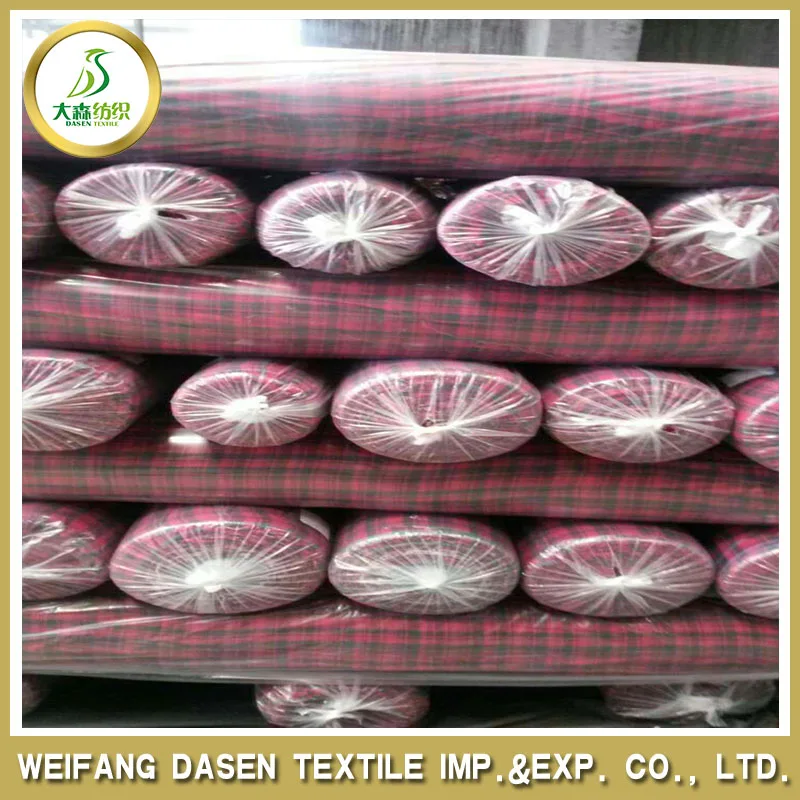 stocks yarn dyed cotton fabric