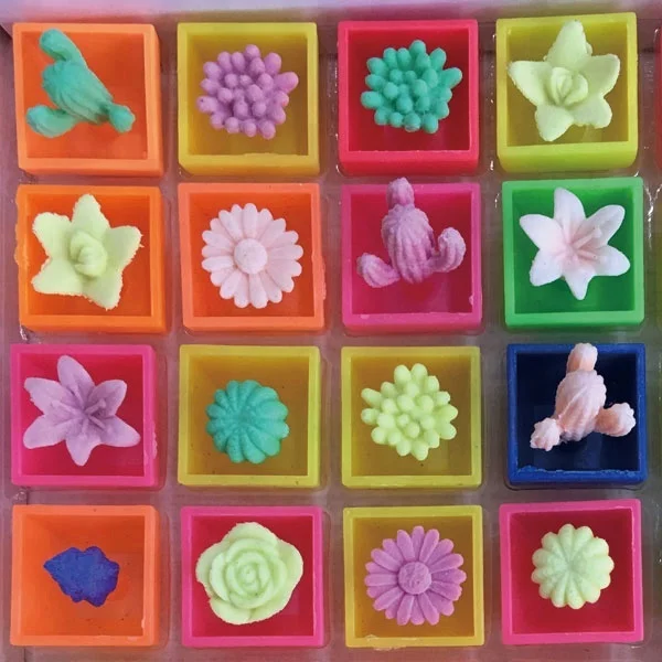 Grow in water plant toys for 2 inch capsules